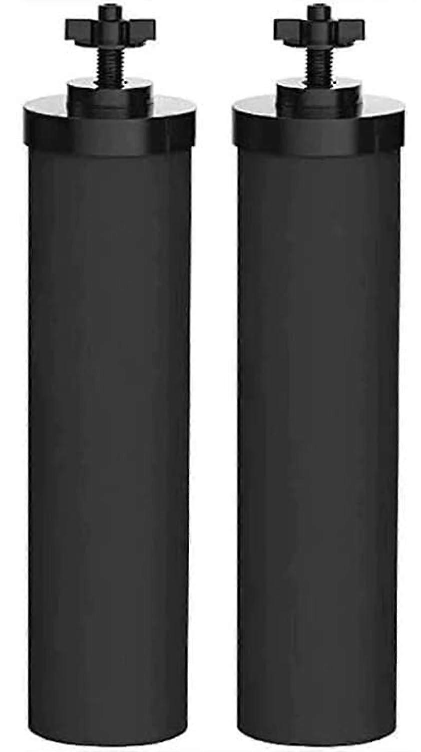 Water Filter Replacement NSF Certified Black Purification Elements 2 Pack Gravity System Compatible with Berkey