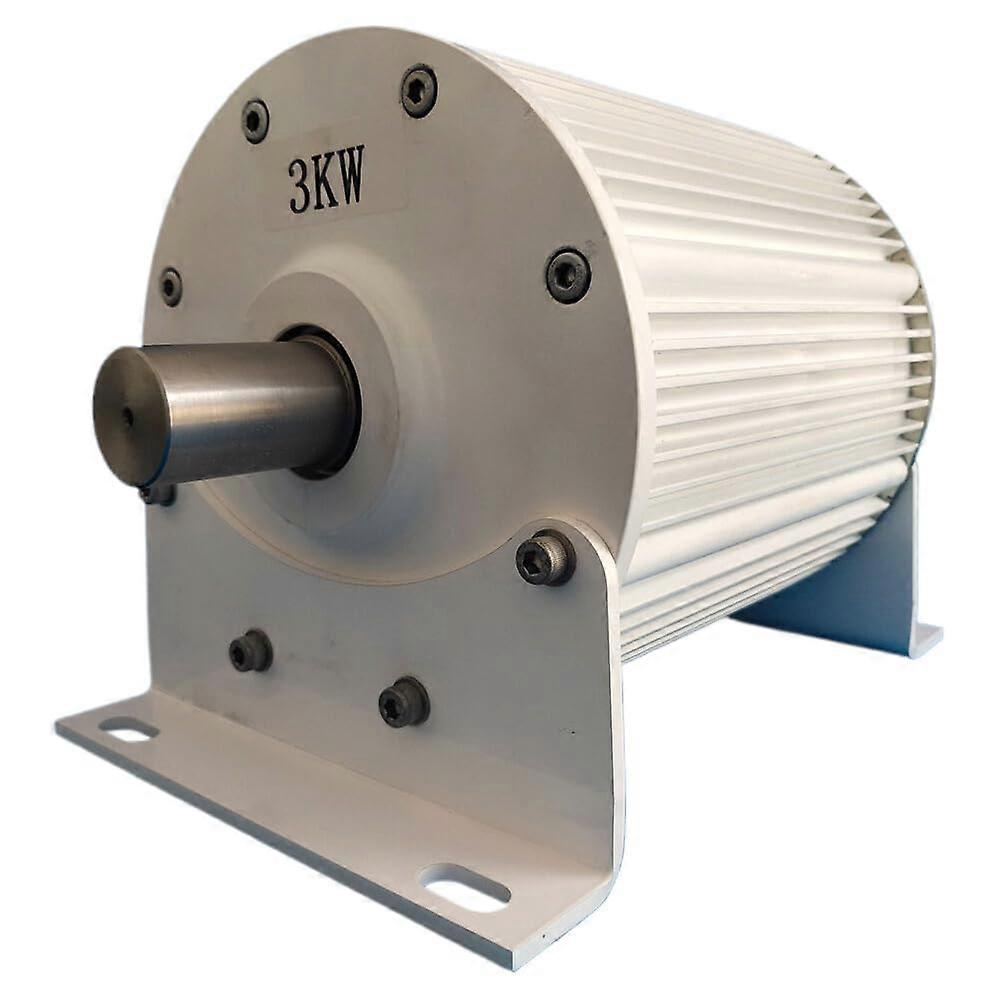 48 Volt Wind Turbine Generator Low Start Torque Gearless  Efficiency for Water and Wind Use