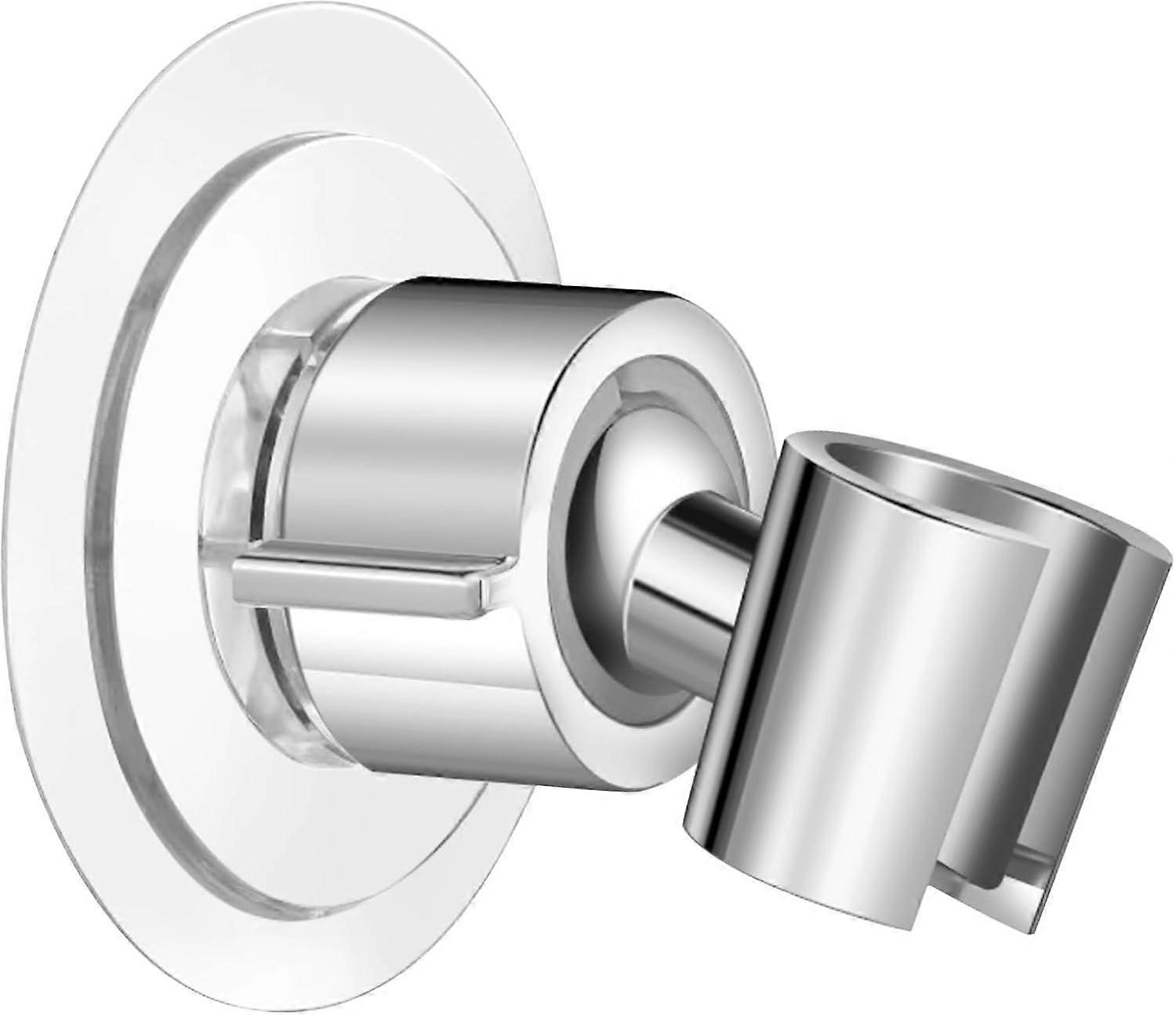 Adjustable Shower Handle Bracket Adhesive Handheld Shower Holder Abs Head Base