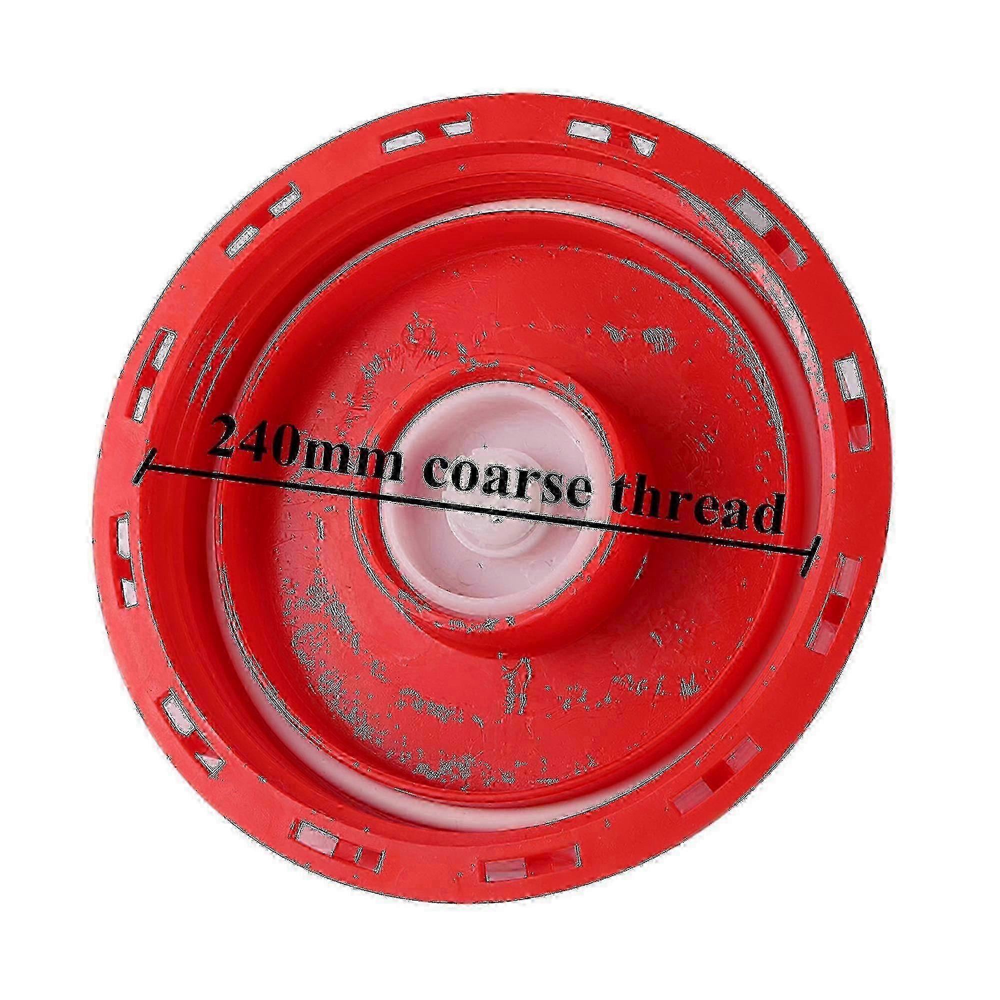 Durable Plastic Lid for 1000L Tanks - Multiple Thread Sizes, Dust-Proof Design, Compatible with Water Barrels