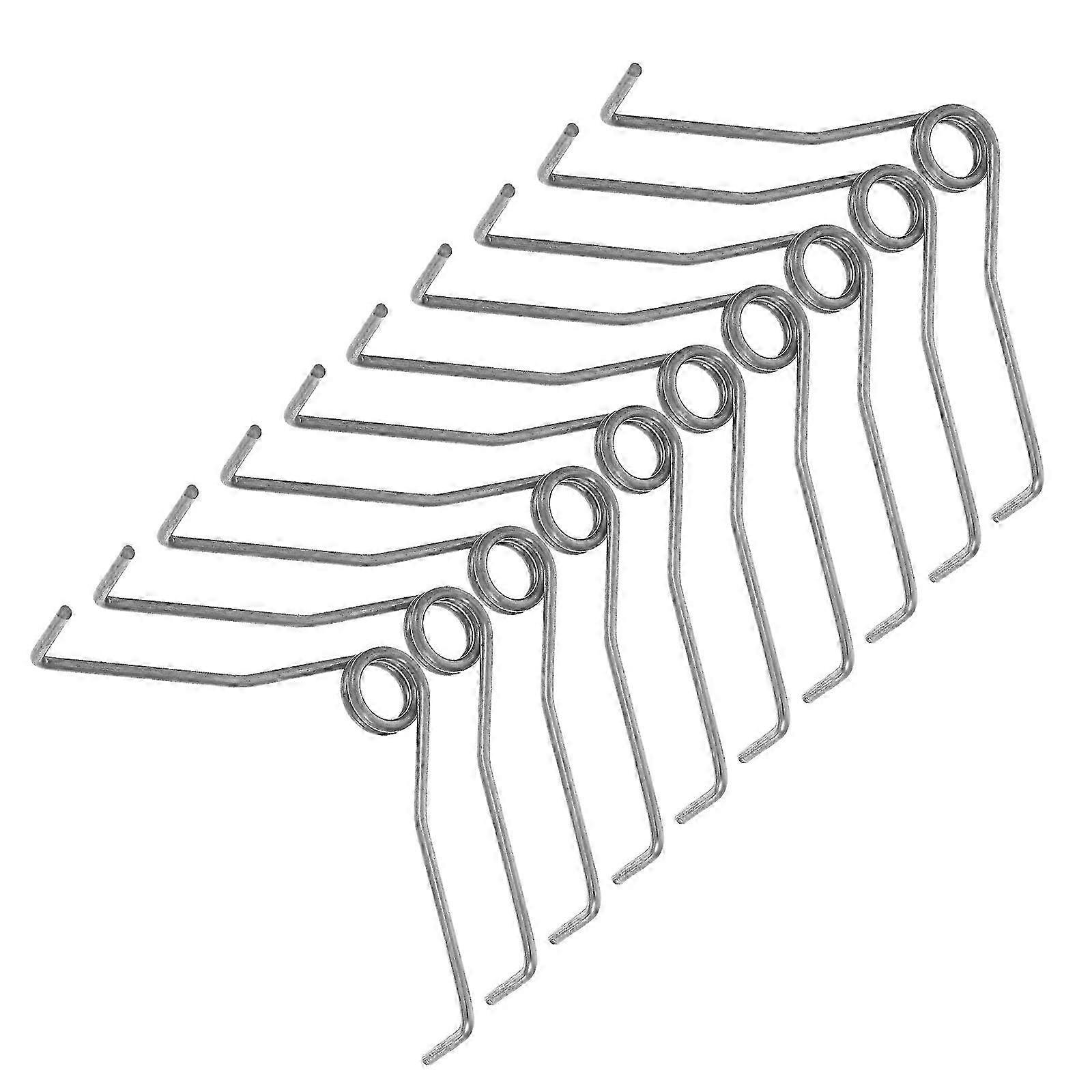 10Pcs Silver V-Shaped Pruners Spring Replacement for Hand Pruners Use