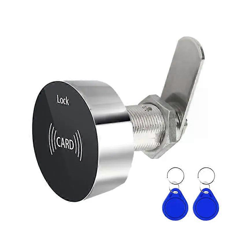 Keyless 1356MHz RFID IC Card Sensing Cabinet Drawer Lock Small Size