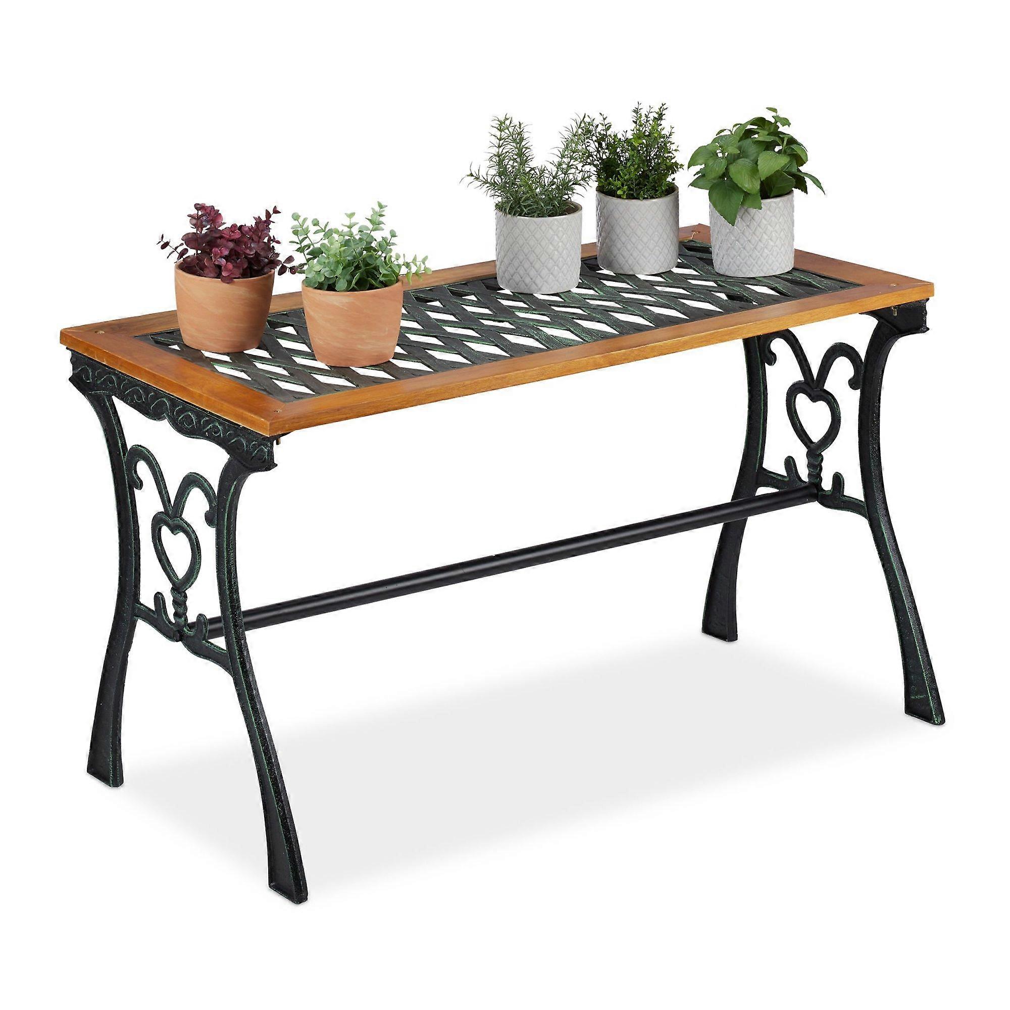 Vierkante tuintafel