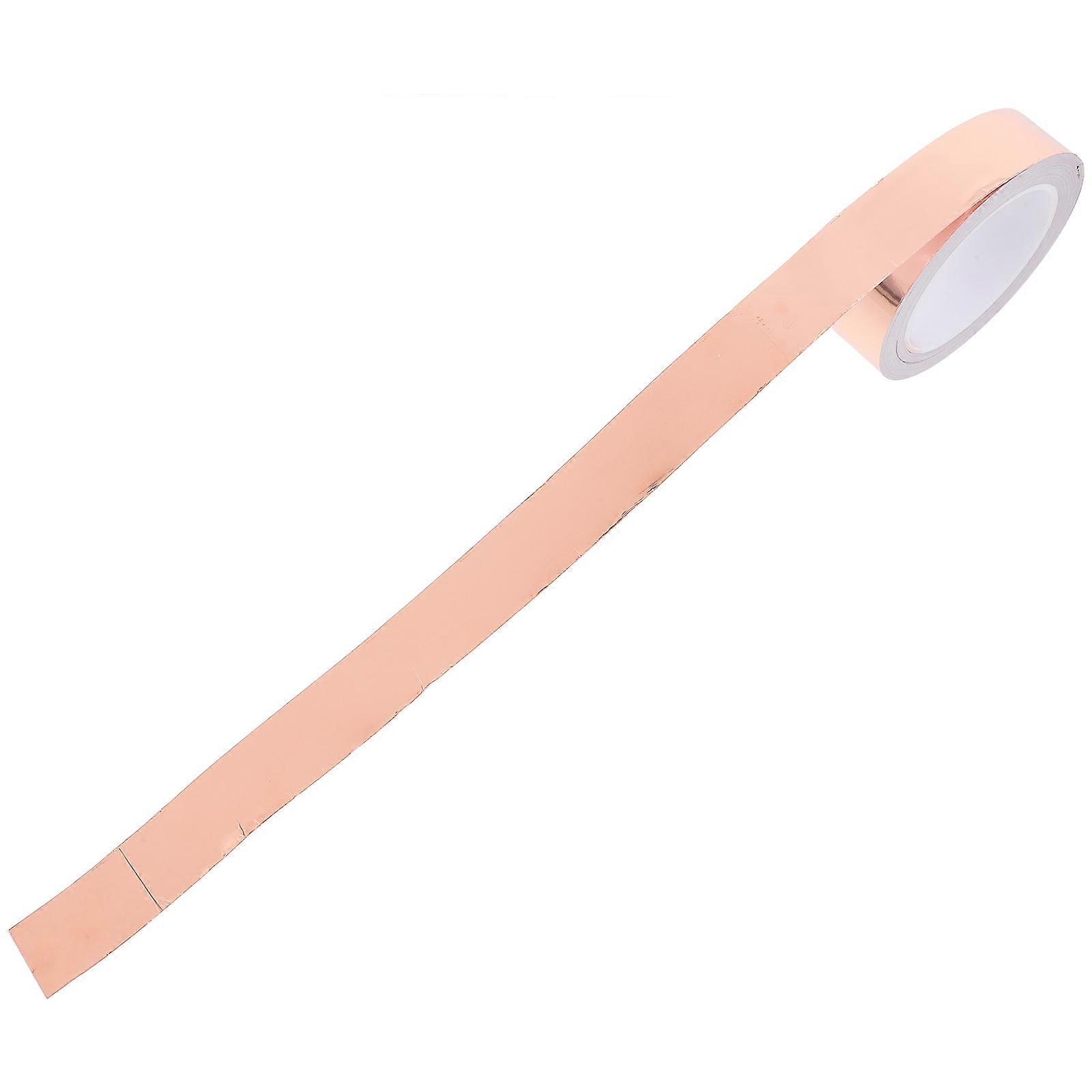 Copper Tape Plants Protector Guard for Snail Control 4 Rolls Rose Gold Wrap