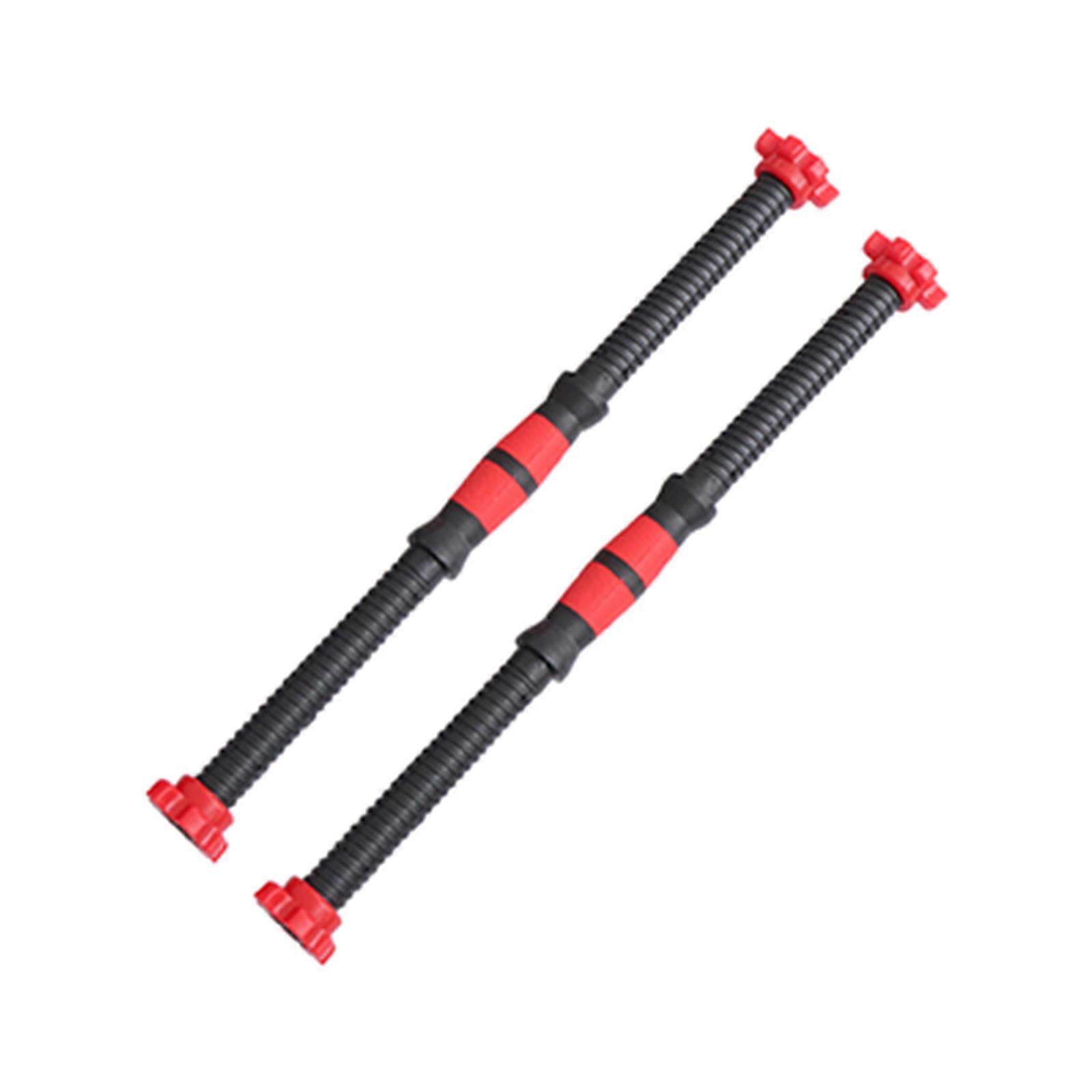 Weight Lifting Dumbbell Bars Home Workout Unilateral Work Cylindrical Shape 50cm 2Pcs
