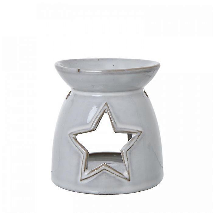 Hill Interiors Ceramic Star Tea Light Holder
