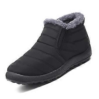 Winter Waterproof Boots for Women - Plush Lined Snow Shoes Non-Slip Warm