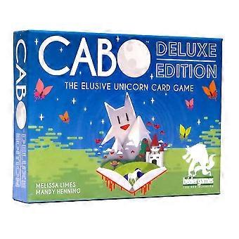 CABO Deluxe Edition Brettspiel, Memory-Kartenspiel, Kategorie 2-4 Spieler, kleines, frisches Partyspiel für Erwachsene und Kinder