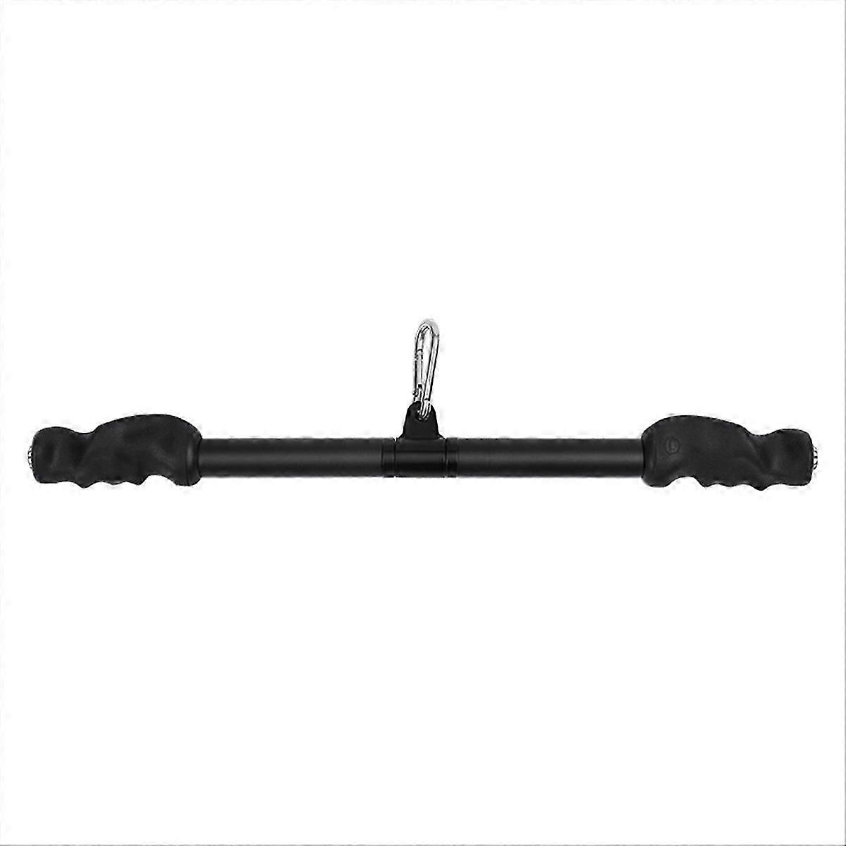 Gym Rotating Straight Bar LAT Pulldown Bar Machine Attachment