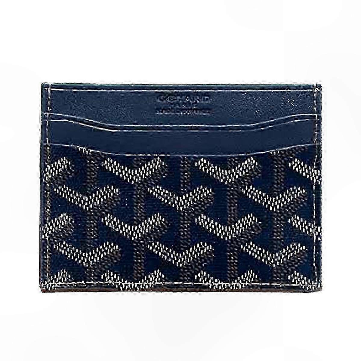 Liten elegant kohudskortväska med snygg modedesign