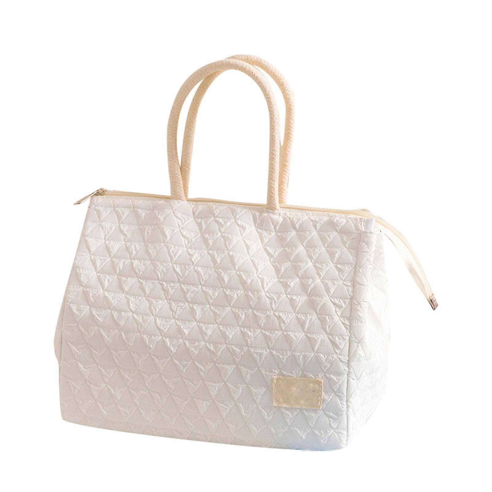 Back To School Lunch Bag Beige