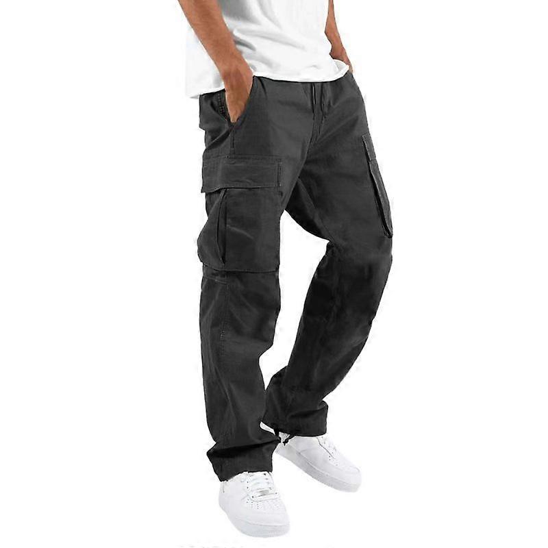 Men Casual Multi-Pocket Cargo Pants
