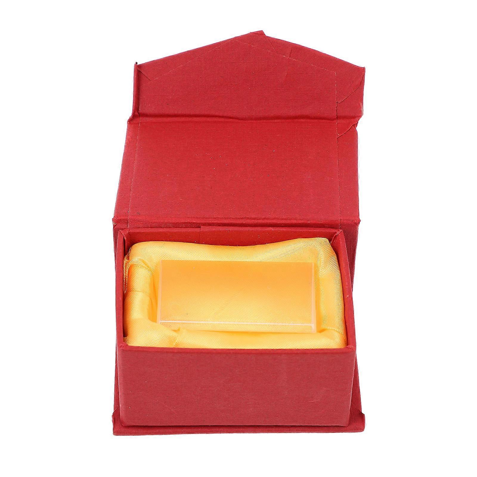 Triangular-Prism Optical Glass-Prism Physics Teaching Refracted Light Spectrum Tool