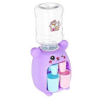 Children Water Toy Mini Water Machine for Camping - Plastic Purple Improves Hand-Eye Coordination 1Pcs