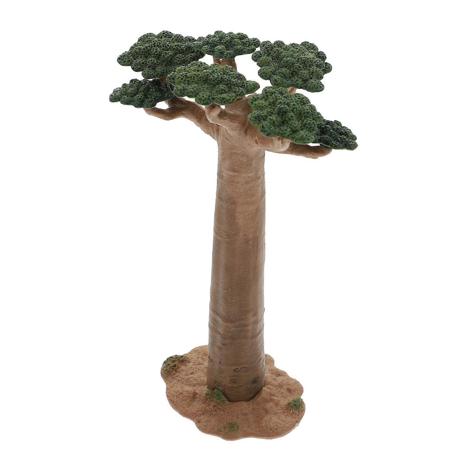 Tree Model Mini Tree Model for Decor 4Pcs Micro Landscape Decor