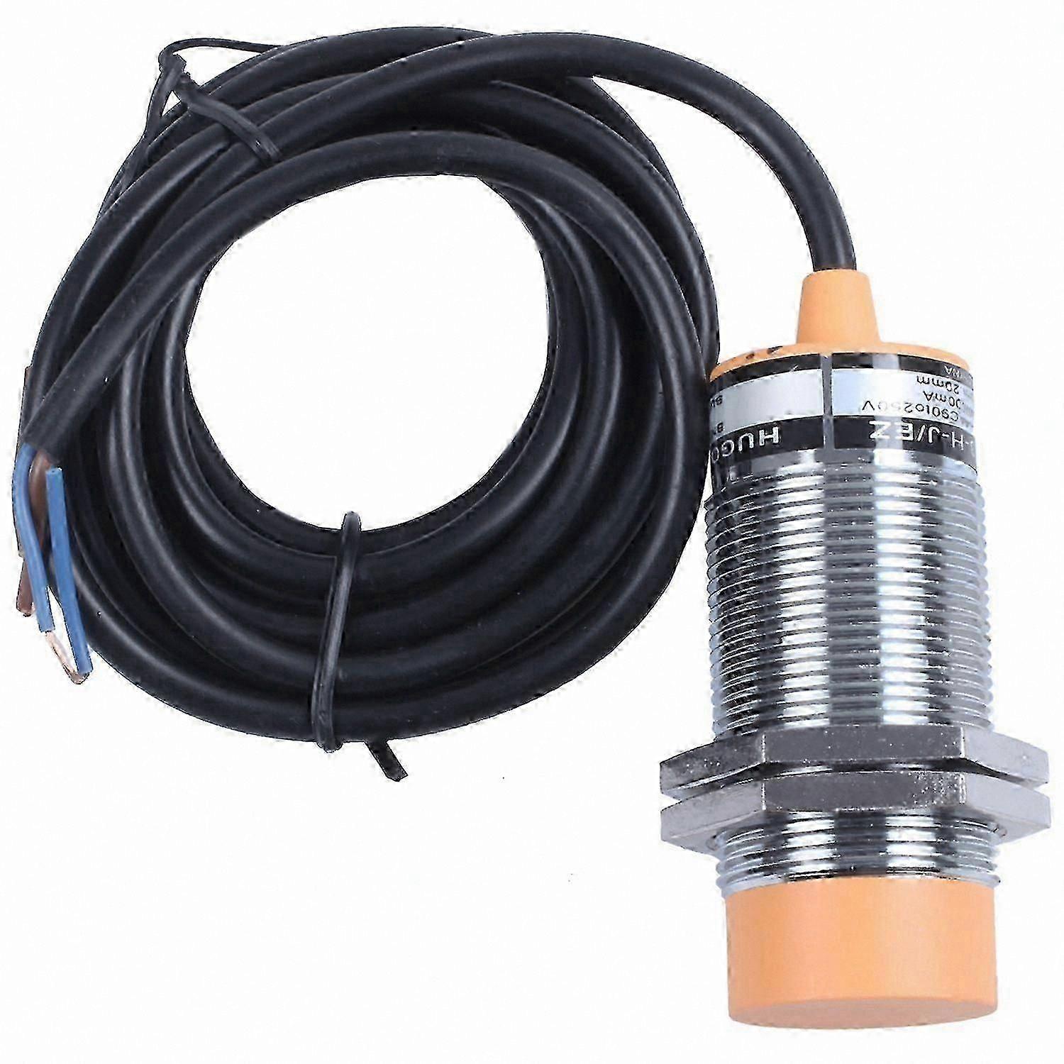 Capacitive Proximity Sensor Switch, 90-250V AC, 2-Wire, NO, Detection Range 0-20mm