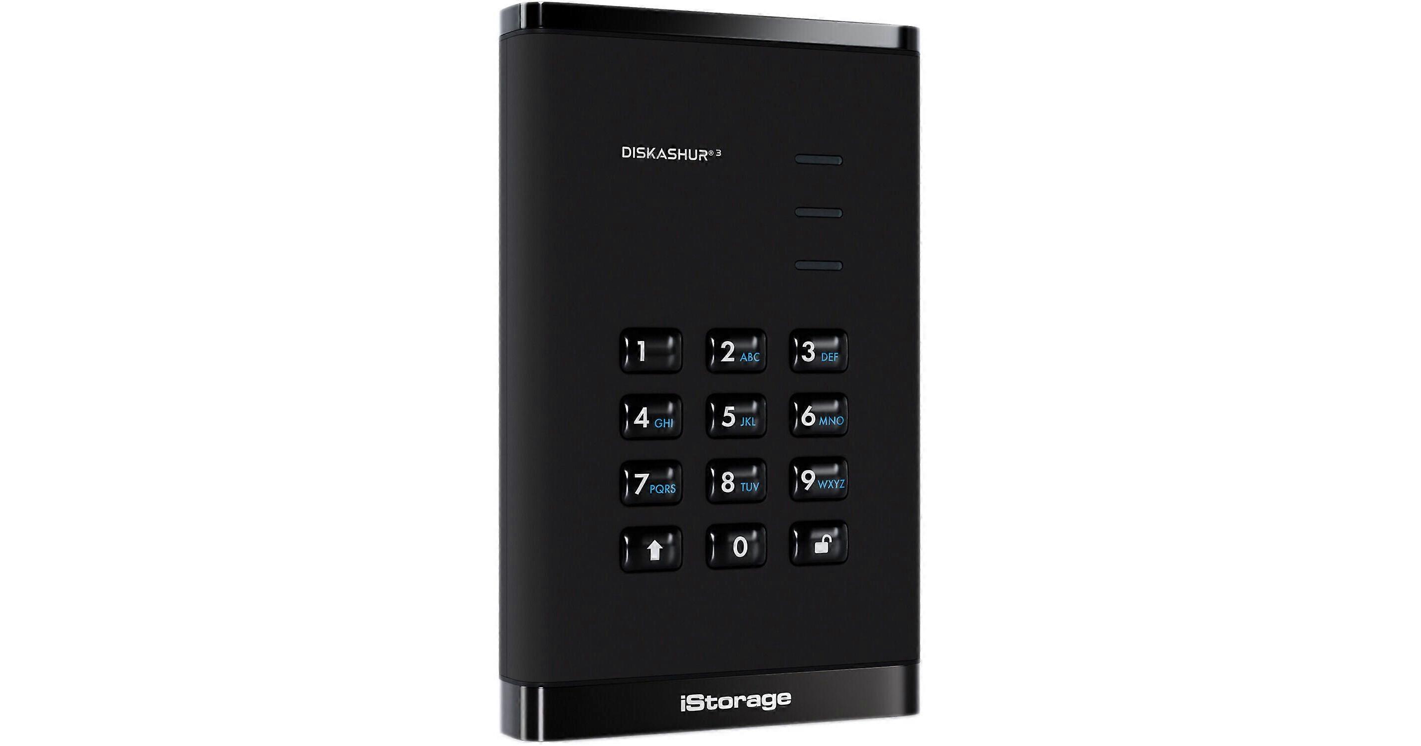 Diskashur3 HDD 256-Bit 4 TB - Schwarz