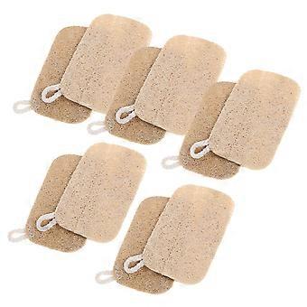 10pcs Natural Loofah Dish Sponge Dishwashing Sponges For Kitchen Natural Dish Scrubber Non-Scratch Loofah Sponge For Washing Dishes