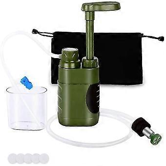 Water Filter - Water Purification Pump - Outdoor life - water filter survival - BPA Free - Emergency Kit - Filters 3000L - Water Filter Straw