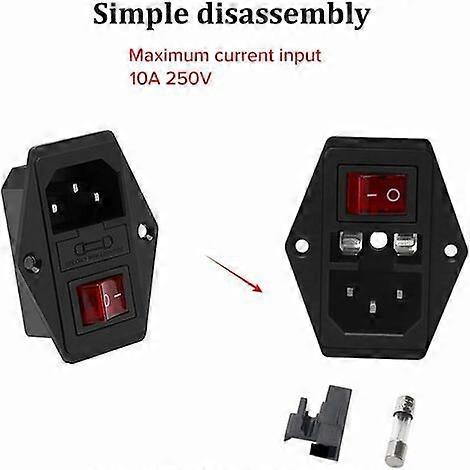 4 Pieces Flush Mount Connector, Audio Jack Flush Mount Socket for 3D Printer,
