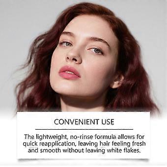 Amz Hair No-Rinse Softening Spray Hair Oil Remover, Light, Fluffy, Refreshing And Moisturizing Portable No-Rinse Spray