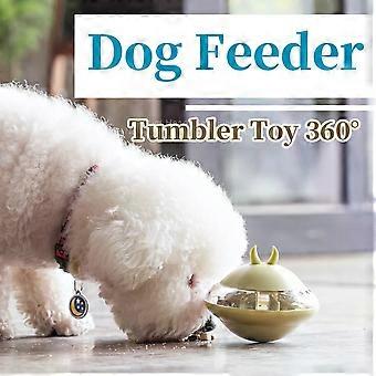 Cute Dog feeder relieves boredom leaking food ball resistant to bite Pet tumbler