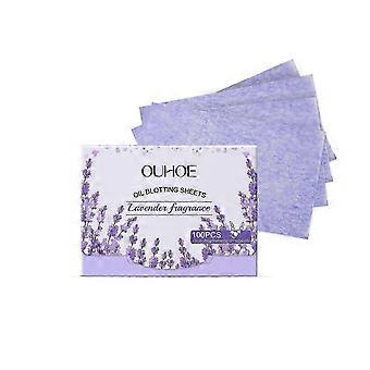 Lavender Oil Blotting Paper - 100 Sheets for Shine Control , Fresh Skin Care