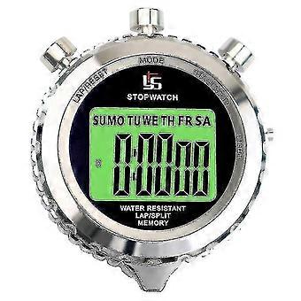 Stopwatch With Whistle, Professional 2 Memory Stopwatch With Mute And Light Function For Sports