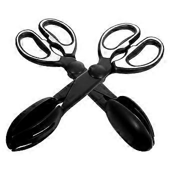 Black Dog Poop Scooper Pet Waste Grabber for Poop Storage 2Pcs Portable Tool