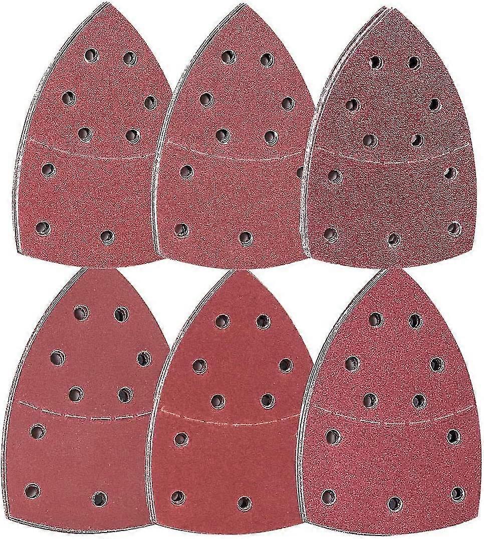 60pcs Sanding Sheets, Iave Hook And Loop Mouse Sander Pads Sander Paper