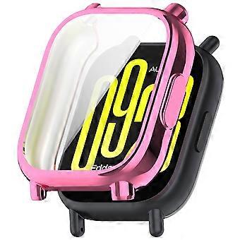 For Xiaomi Redmi Watch 5 Lite Full Cover Soft TPU All Inclusive Smart Case Protective Cover Pink