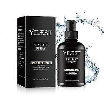 Spray de Sal Marinho, Spray de Sal Marinho de Acabamento Natural para Cabelo, Volumiza & Texturiza, Infundido com Algas e Vitamina B5, Leve & Não Gorduroso