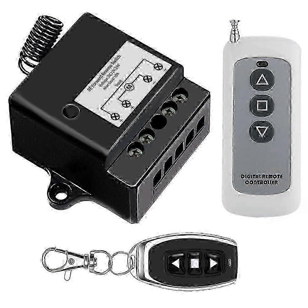 DC12V-24V compatible withward Reverse Switch, Linear Actuator Remote Control, 10A Current, 165 Ft Range ,Linear