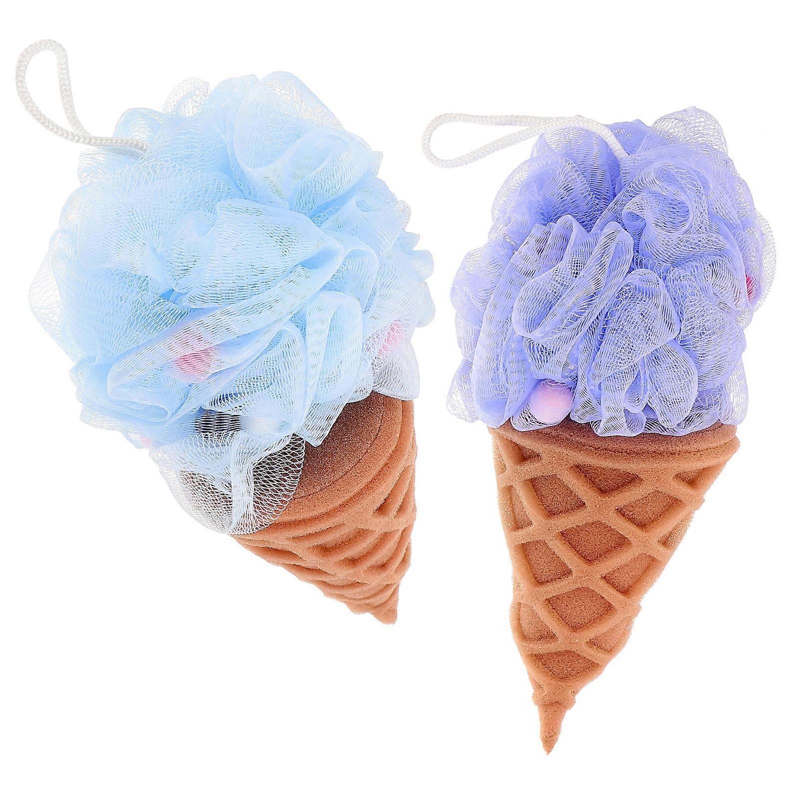 Eiscreme-Badeschwamm, 2 Stück