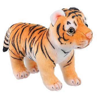 Lovely Tiger Simulated Plush Toy Doll, 25cm Assorted Color Cloth Fleece Home Decoration for Bedroom Living Room Office