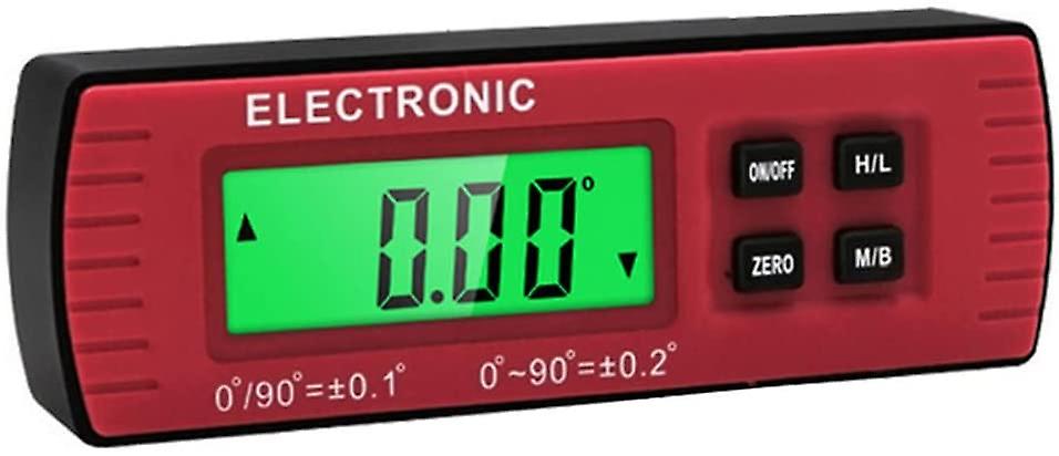 Digitaler Neigungsmesser, IP54 Elektronischer Winkelmesser Winkelmesser Winkelmesser Winkelmesser Fasenlehre