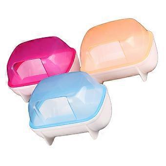 Plastic Sand Bath Container Hamster Bathtub for 3Pcs Random Use