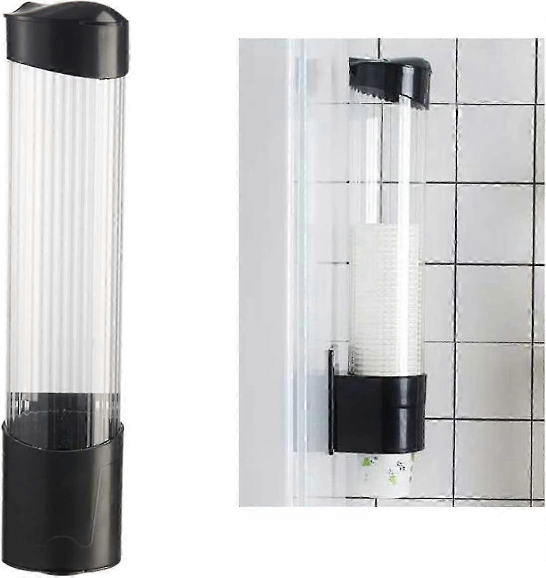 Wall Mounted Plastic Disposable Cup Dispenser Holder