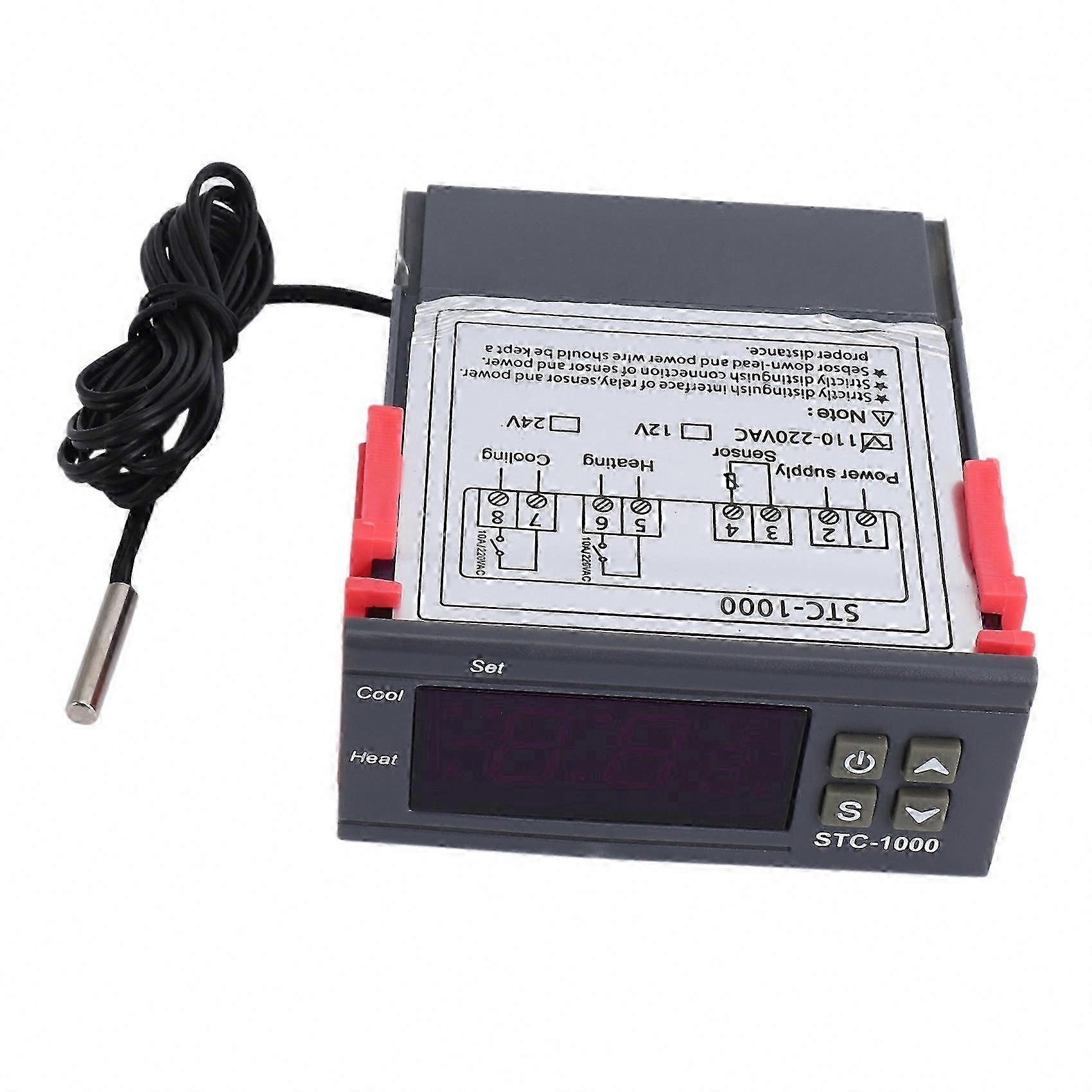 Digital Temperature Controller Thermostat STC-1000 220V with NTC