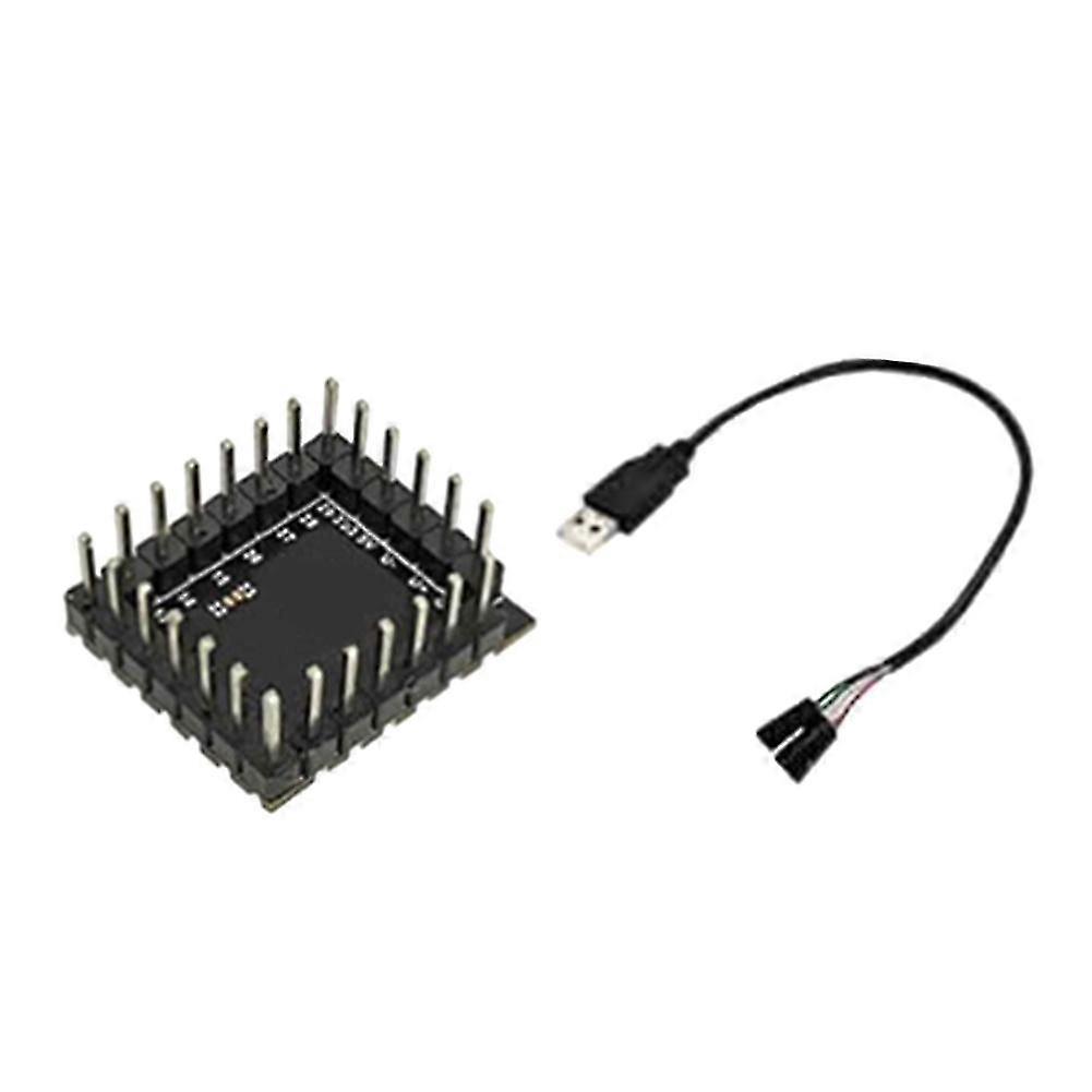 RP2350-Core-A compatible with Raspberry Pi Pico 2 Stamp Hole Development Board RP2350 Multifunction Dual Core Processor