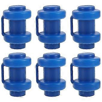 Trampoline Pole Net Caps | Plastic Trampoline Rod Replacement Parts | 6 Pcs
