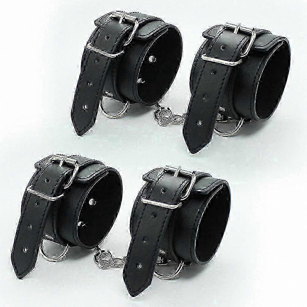 Washable Leather Ankle Cuffs