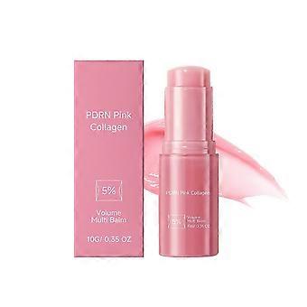 Portable PDRN Collagen Lip Balm for Face Eye Lip Neck Hydration Multi Use Skin Care