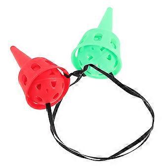 Throw and Catch Ball Set for Kids Sensory Training Featuring 2Pcs Assorted Color Balls