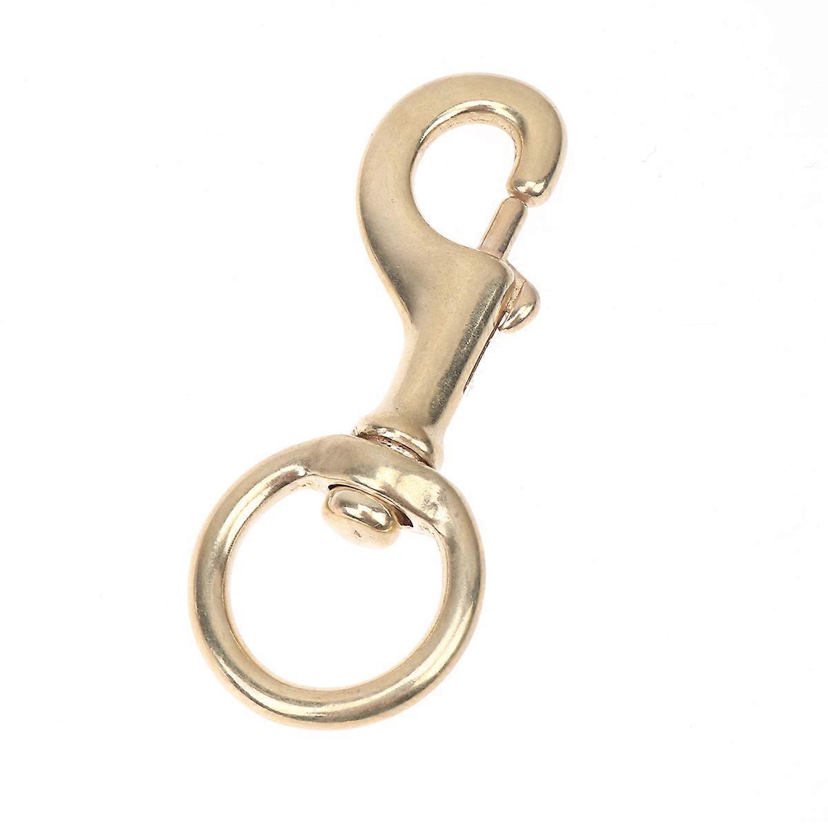 Copper Bag Buckle Hook for DIY 2Pcs Golden Practical Accessories