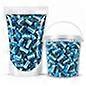 Blue Raspberry Slices  Bucket & Bag Bundle | Exploded Sweets