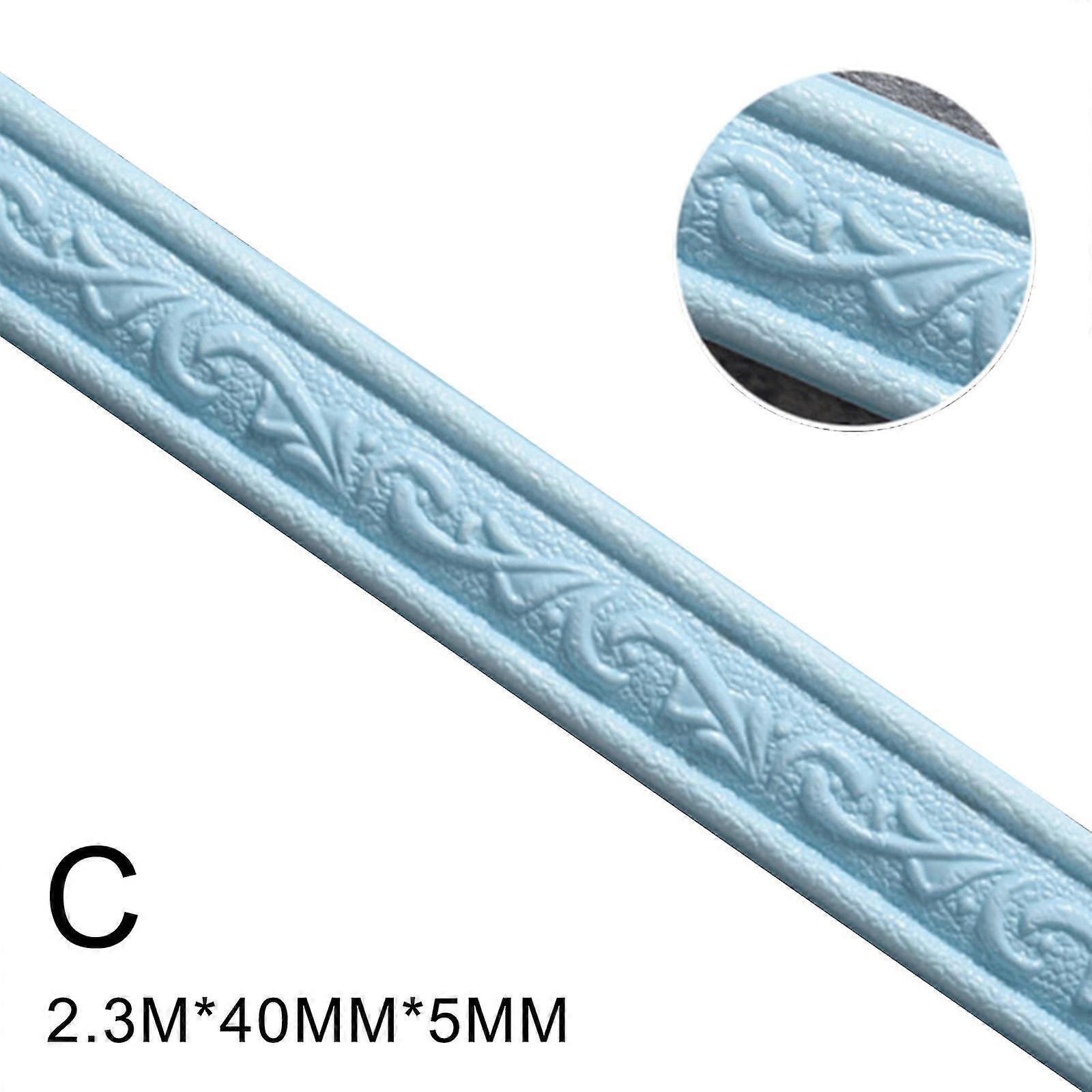 3D Pattern Wall Trim PE Self Adhesive