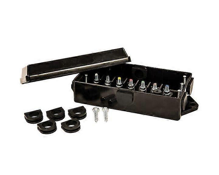 5601101 Electrical Junction Box with 7 Color Coded Terminals for Quick Wire Identification and Easy Maintenance