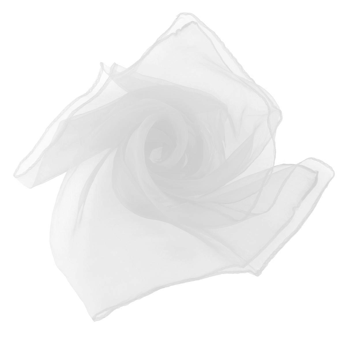 Silk Juggling Dance Performance Scarf White Accessory