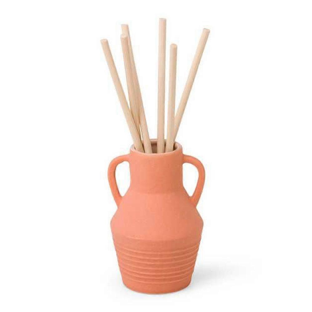 RAW CLAY and PEAR Santorini Ceramic Diffuser 4oz Timeless Texture Unique Vesse